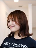 ブリーチなしワンカラー◎オレンジ
