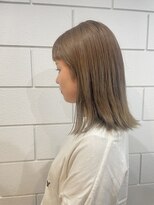 アルゴ 茅ヶ崎(ARUGO)&nbsp;ミルクティーベージュ/イルミナカラー/ケアブリーチ/茅ヶ崎