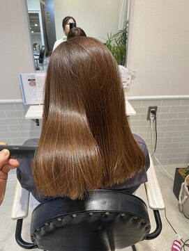 サンクチュアリー 千里山(Sanctuary) 髪質改善でサラツヤ髪へ