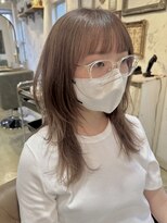 セライロ 千葉(celilo) ハッシュカット グレージュ【momoka】