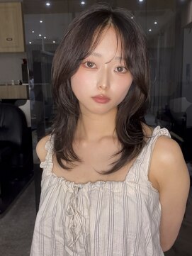 ジーナ 福岡天神(Zina) 韓国くびれヘア/ハッシュカットZina福岡天神