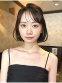 ☆【春日】暗めカラー/ボブ/前髪/レイヤー/髪質改善/縮毛矯正2