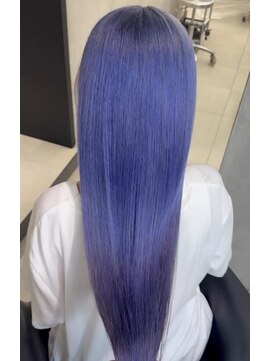 ラックスビー スカイ 大阪梅田店(LUXBE SKY) ブリーチ2回アイスブルー