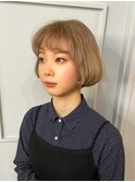 フレンチボブ/ジンジャーベージュ/HARUMI