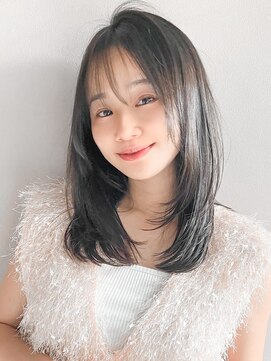 リヤン 表参道(lyann) こなれヘアくびれヘアダークアッシュナチュラルカール前髪