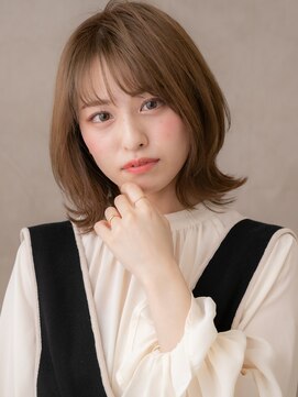 カバーヘア ブリス 戸田公園西口店(COVER HAIR bliss) くびれミディアムウルフカットクラゲヘアーX戸田公園20代30代