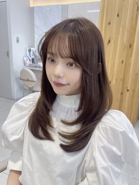 アフロートリノ(AFLOAT Leino) 20代30代40代◎韓国式小顔レイヤースタイル