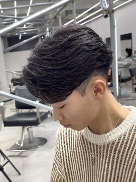 ササ 京都河原町店(33 SASA) フェザーパーマ京都四条河原町