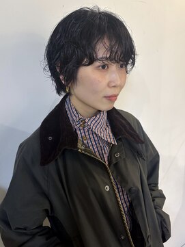 ワゴンヘアー(wagon hair) perm model