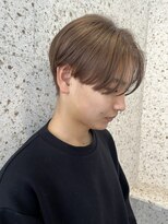 ラニヘアサロン(lani hair salon) ナチュラルベージュ/センターパート/やわらかカラー