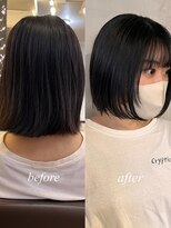 カールム(carlm) まとまりにくいボブも【顔周りで変わる】