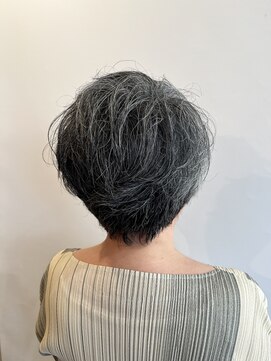 ピュアソウル(Pure Soul) くせ毛さん 毛流れ綺麗丸みショート