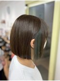 【Hairate本川越】イヤリングカラーグリーン♪