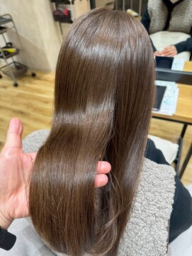 フィゼル 梅田茶屋町(fizelle) 髪質改善☆ 地毛風ストレートロング【フィゼル茶屋町店】