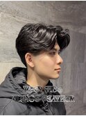 ニュアンスフェザーメンズパーマメンズカット