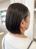 キャアリー(Caary) 福山美容室Caaryフェイスフレーミング艶髪ミルクティーベージュ