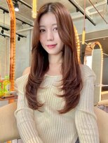 レーヴバイロンド 仙台(Reve by Lond)&nbsp;レイヤーカット大人ガーリー髪質改善似合わせカット白髪ぼかし
