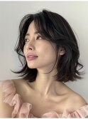 韓国くびれヘア_調布ワイドバング外ハネボブ美髪のススメ