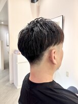 ラルーナアレックス 明石店(la luna alex)&nbsp;【清潔感】好印象ビジネスフェード×絶壁解消カット