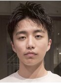 ブリーチハイライト髪質改善ダブルカラーメンズカット