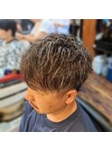 白髪ぼかしハイライト