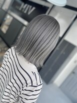 VIM hair 西原店【ヴィム ヘアー】【10月中旬 OPEN(予定)】 トレンドスタイル♪抜け感×透明感ブリーチカラー◎