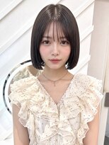 ロンドヴァリー 渋谷店(Lond vallee)&nbsp;結べる長さのボブ/レイヤーボブ/グレージュ