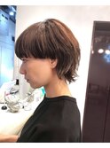 チクロヘアー大石】マッシュウルフ