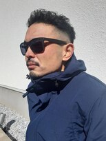 アザー(OTHER)&nbsp;2ブロックパーマ風フェード