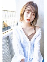 サングース(Sungoose)&nbsp;＊sungoose＊no.1韓国風ミディ＃エアリーミディひし形黒髪