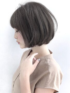 ガーデントウキョウ(GARDEN Tokyo) 20代30代大人可愛い小顔ボブ/グレージュ/黒髪/似合わせカット