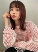 フェイスレイヤー外ハネミディアム【肥田亜沙美】