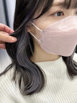 ツキ 横浜店(tuki) インナーカラーケアブリーチイヤリングカラーハイライトレイヤー