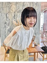 ブローチ 表参道(broocH)&nbsp;ボブ/ミニボブ/ぱつっとボブ/大人ボブ/表参道/青山