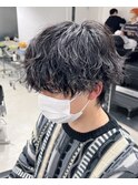 ウルフツイストスパイラル/ウルフパーマ/ツイストパーマ/メンズ