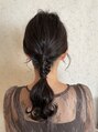 クレス 武蔵浦和店&nbsp;#結婚式お呼ばれ#ヘアアレンジ#タイトアレンジ