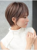 前髪あり大人ショート20代30代40代【AIN.表参道】川原大地