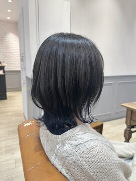 アルトル 池袋(altru) こなれミディモテ髪くせ毛風カールうるつや愛され池袋【大鷲】