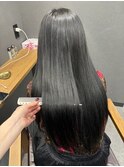 #暗髪#黒髪#ロングヘア#エクステ#プルエクステ#トリートメント