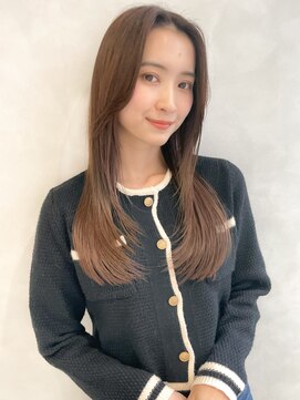 トゥルーズ(TLUUS) TLUUS似合わせカットダークアッシュミディアムレイヤーカット