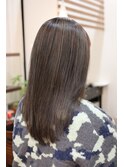 白髪ぼかしハイライト シークレットハイライト