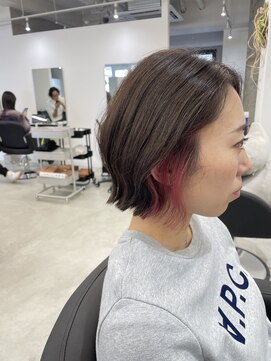 リリアン(ReLien) インナーカラー　ピンク