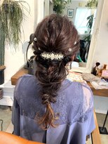 ヘアサロン テラス(Hair salon TERRACE.)&nbsp;編みおろしヘア