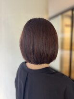 シュク 高円寺(SYUK)&nbsp;乾かしてまとまるボブ/ピンクブラウン【SYUK 高円寺 中野】