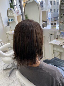 アルターシェリー(aL-ter che'rie) 外ハネボブ[切りっぱなしボブ/エアリーロング/美髪]