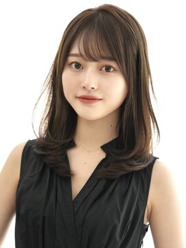 レイリー 原宿 表参道(Rayreee) セミくびレイヤー美髪ケアカラーエアリーロングピンクブラウン