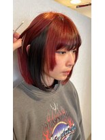 サミット ウル(SUMMIT ulu.)&nbsp;逆インナーカラーボブ！