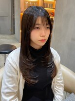 ロンド エスポワール 錦糸町(Lond espoir) 【momoka】韓国レイヤーカットシアーカラーセミディ髪質改善