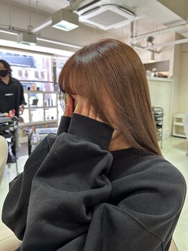 ギヴ 玉造店(Give) イヤリングカラー(ベージュ)