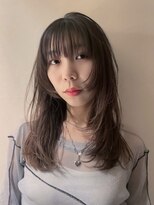 ノーレン 銀座(NOREN)&nbsp;レイヤーカット/顔まわり/グレージュ/銀座